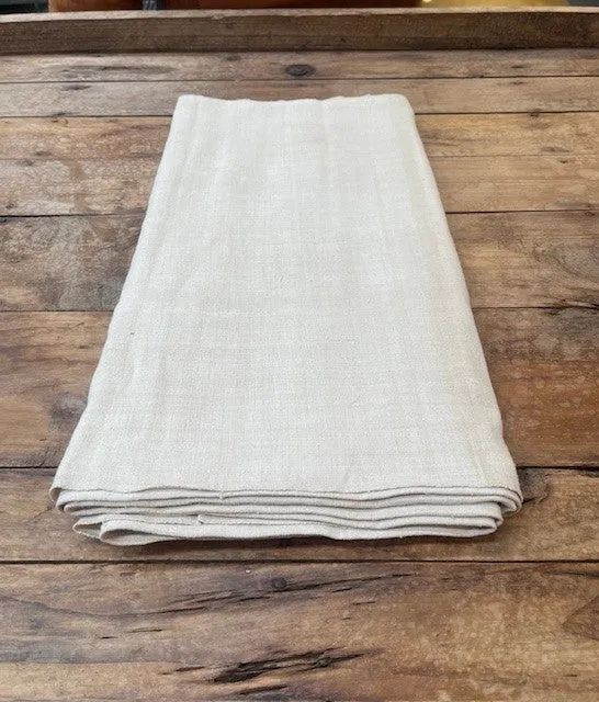 1940s  Linen/Hemp Sheet    #6501  (Read Information About This Item) Byron