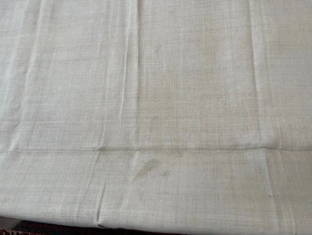 1940s  Linen/Hemp Sheet    #6501  (Read Information About This Item) Byron