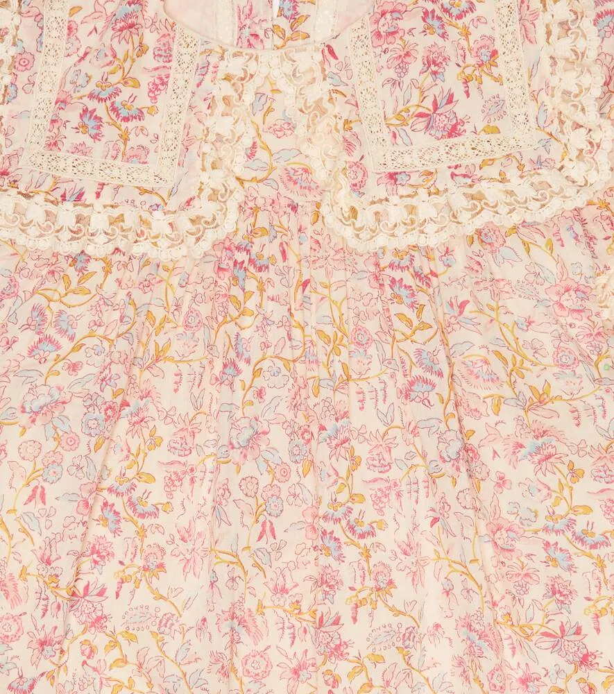 Arinola Louise Misha Floral Print Cotton Dress, Multicolor