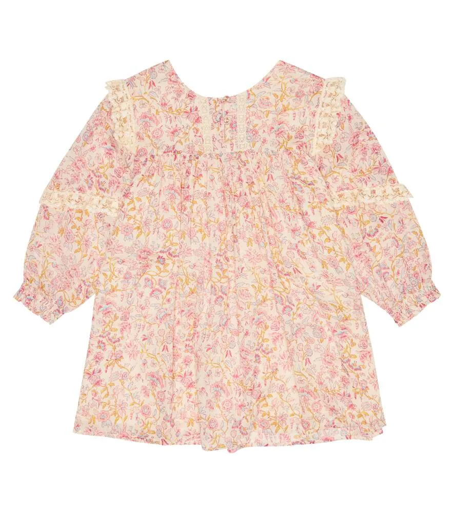 Arinola Louise Misha Floral Print Cotton Dress, Multicolor