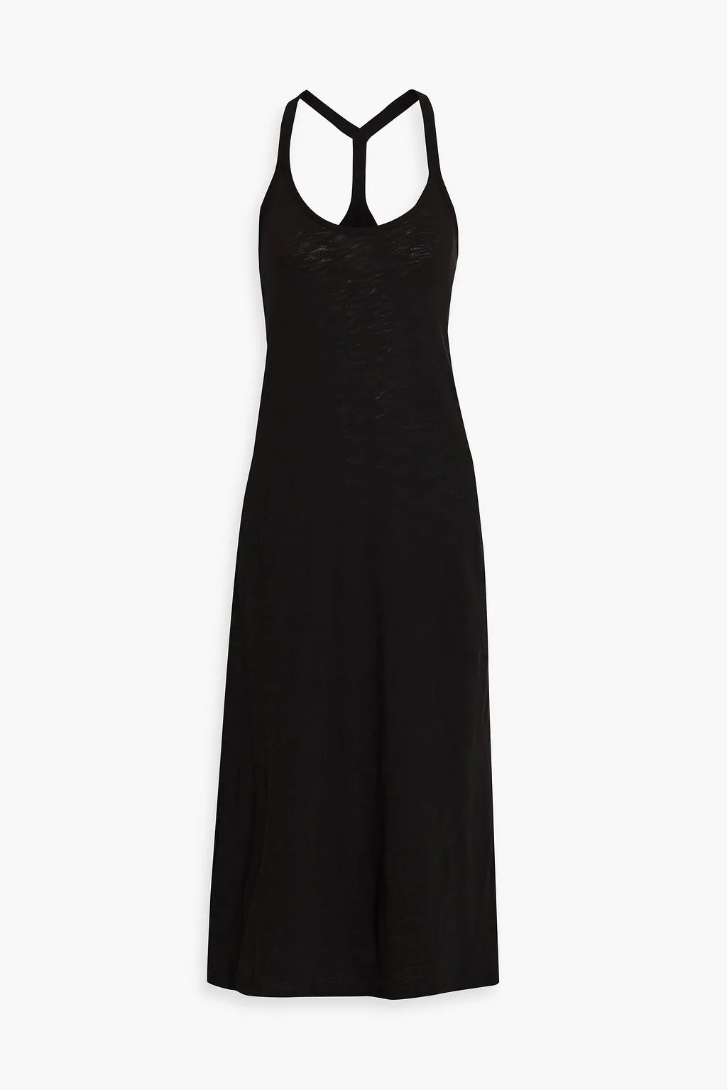 ATM ANTHONY THOMAS MELILLO cotton twill midi dress, black