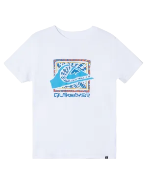 Boys 2-7 Big Action T-Shirt - White