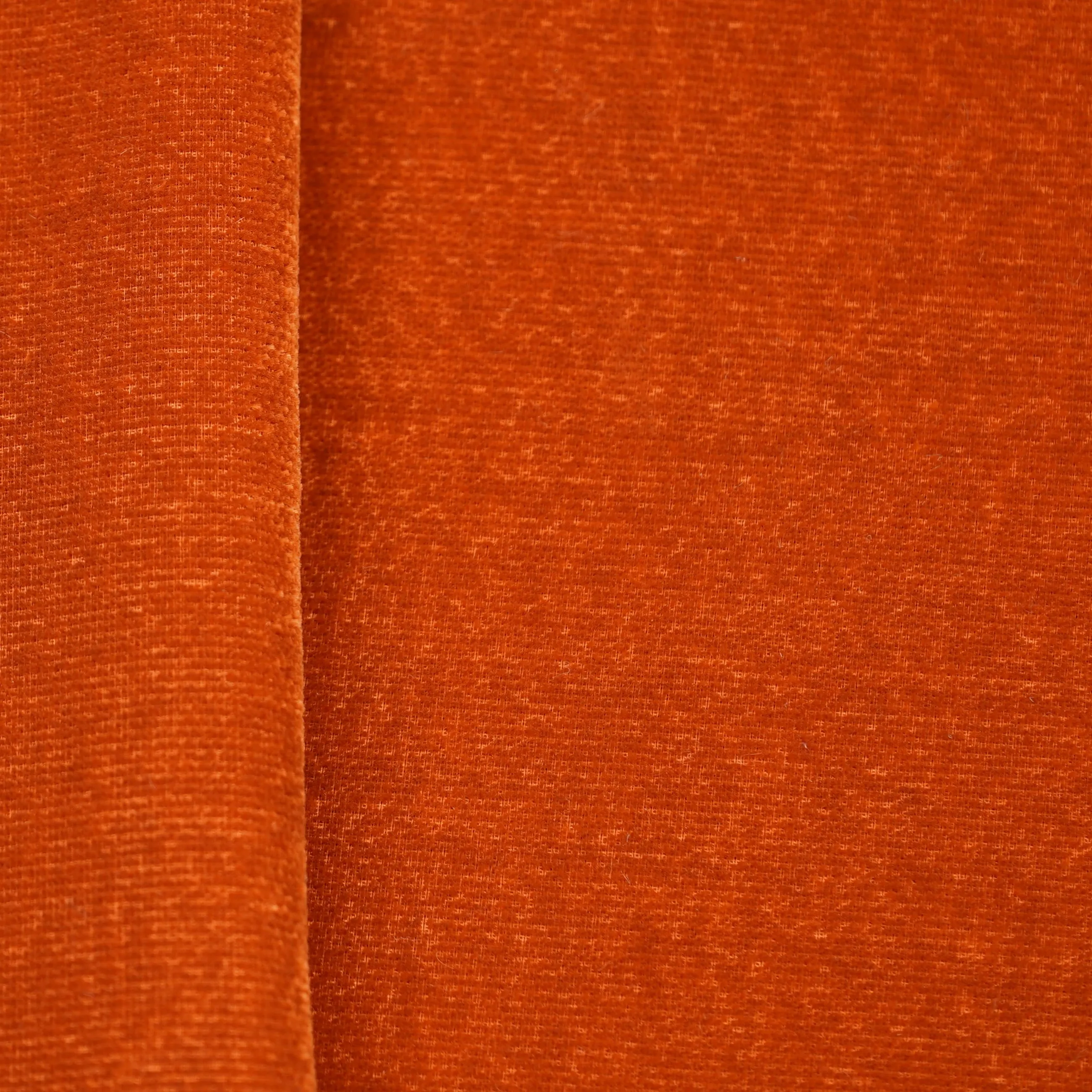 Brown Solid Viscose Velvet Fabric 21230