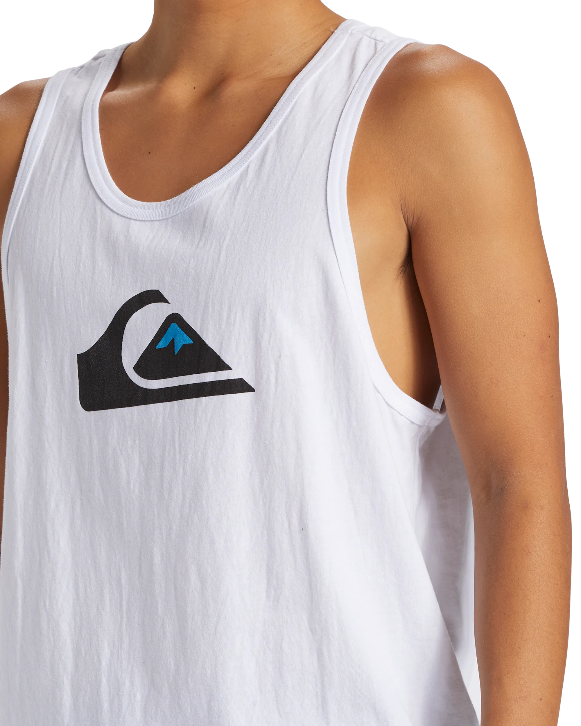 Comp Logo Tank Top - White