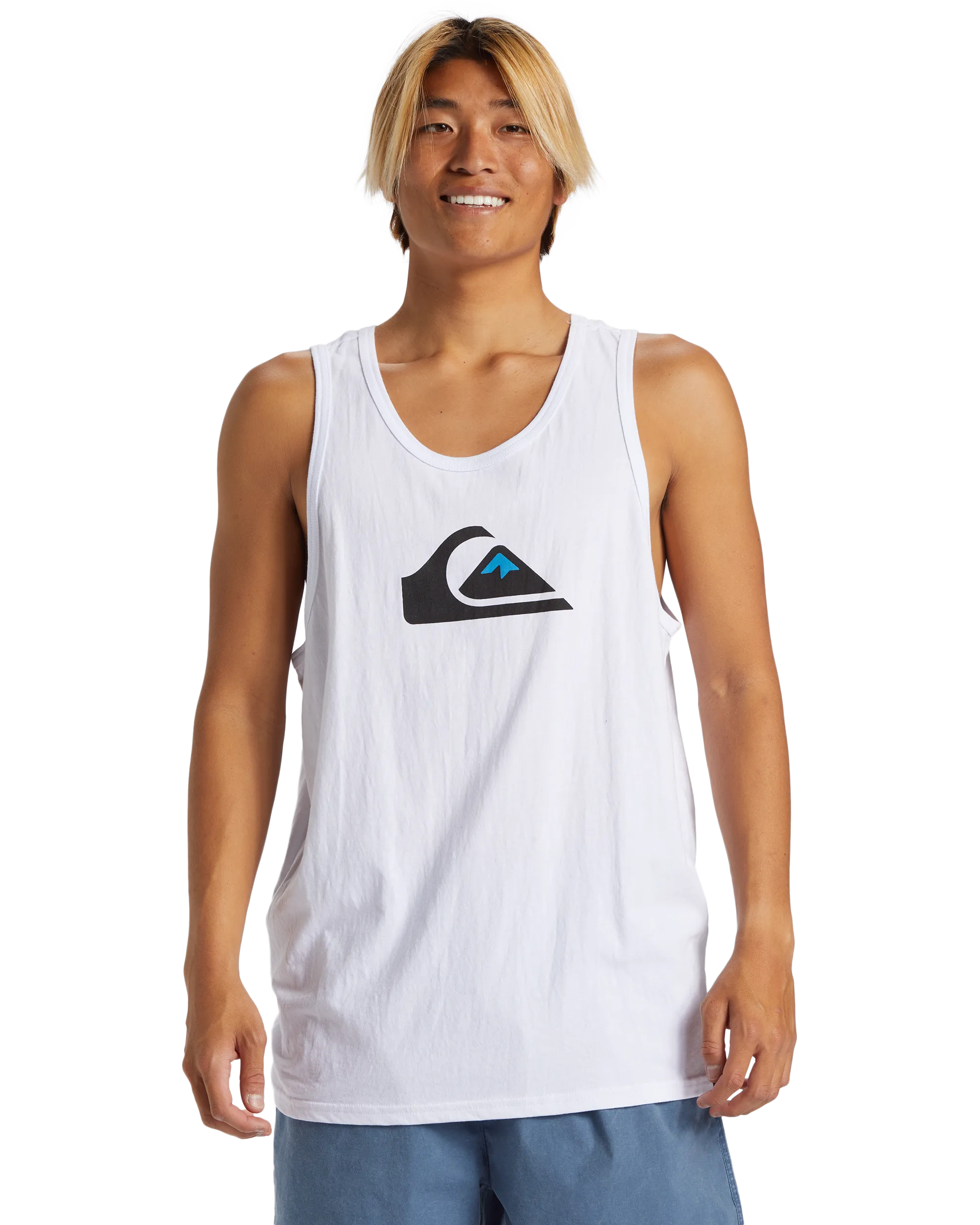 Comp Logo Tank Top - White