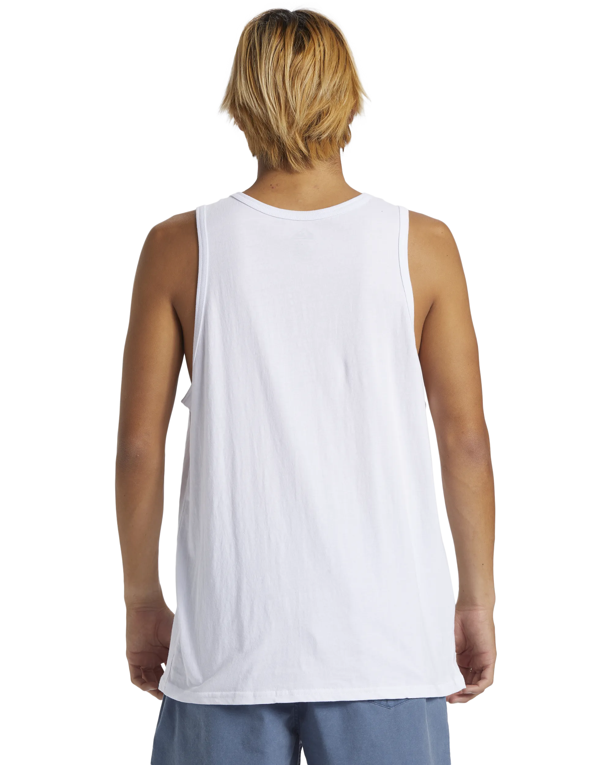 Comp Logo Tank Top - White