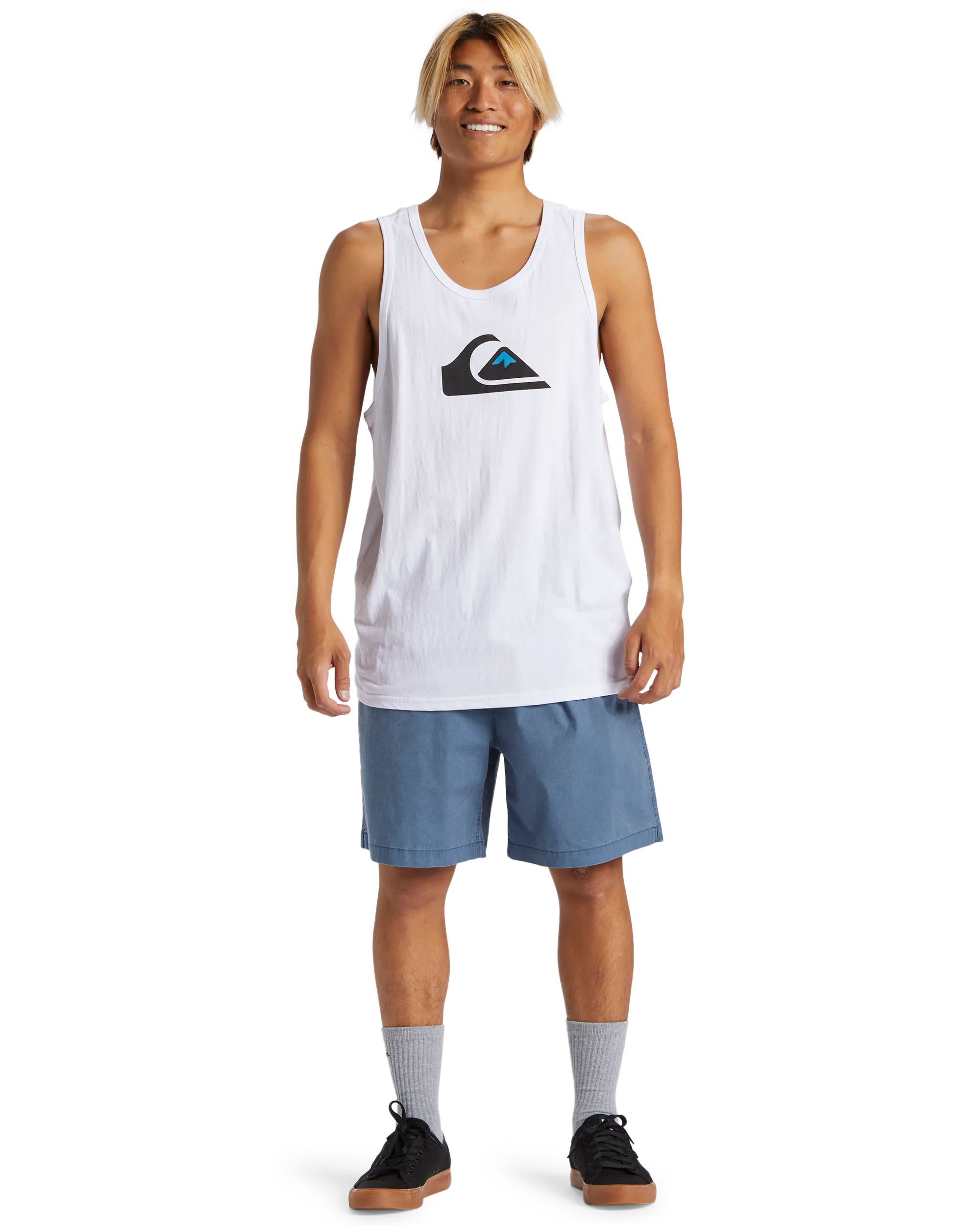 Comp Logo Tank Top - White