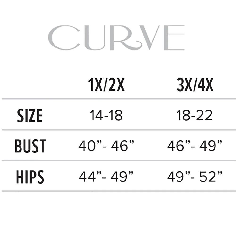 Curve Nova Star Print Halter and Shortie Set by Fantasy Lingerie - 3X / 4X