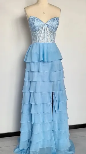 Girlary Elegant Party Dresses for Women Luxury Evening Dress 2024 Robe Prom Gown Formal Long Suitable Request Occasion Wedding