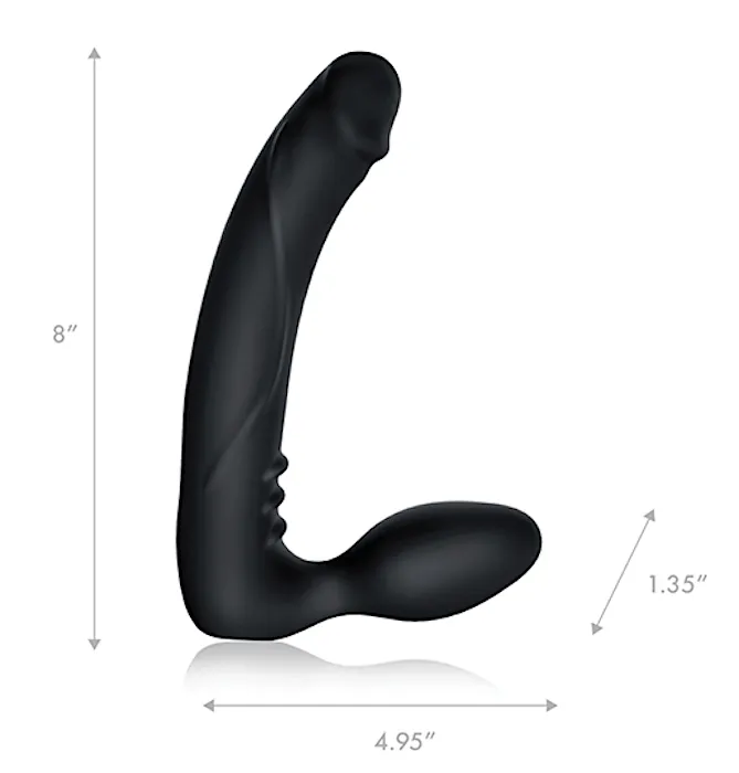 Pegasus 7'' Strapless Strap On -Blk