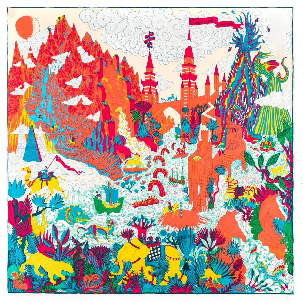 Pre Order:  Fantasy Land Printed Scarf