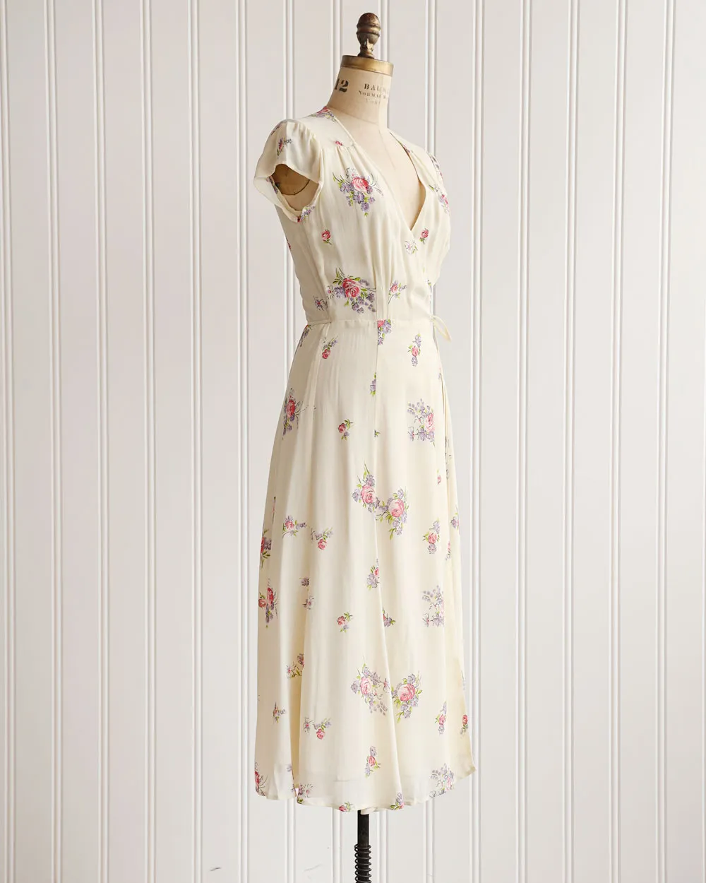 Reformation Floral Wrap Dress