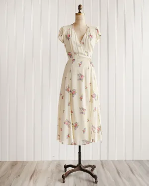 Reformation Floral Wrap Dress