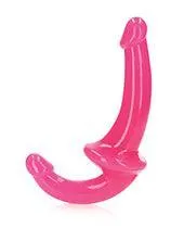Glow-in-the-Dark Realrock 6 Strapless Strap-On Dildo