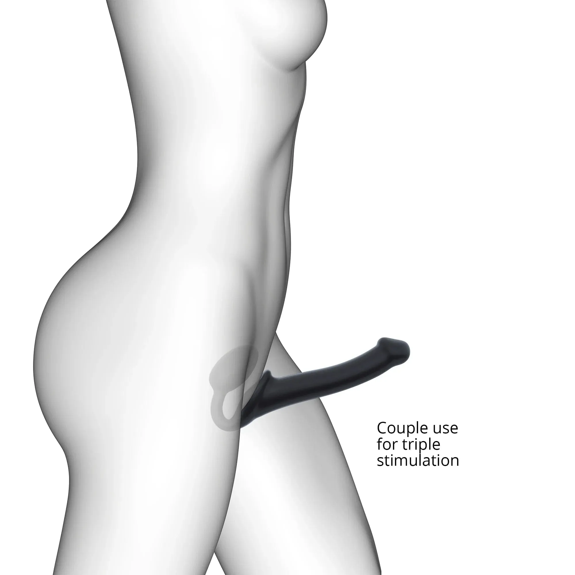 Strap-On-Me Large Strapless Dildo