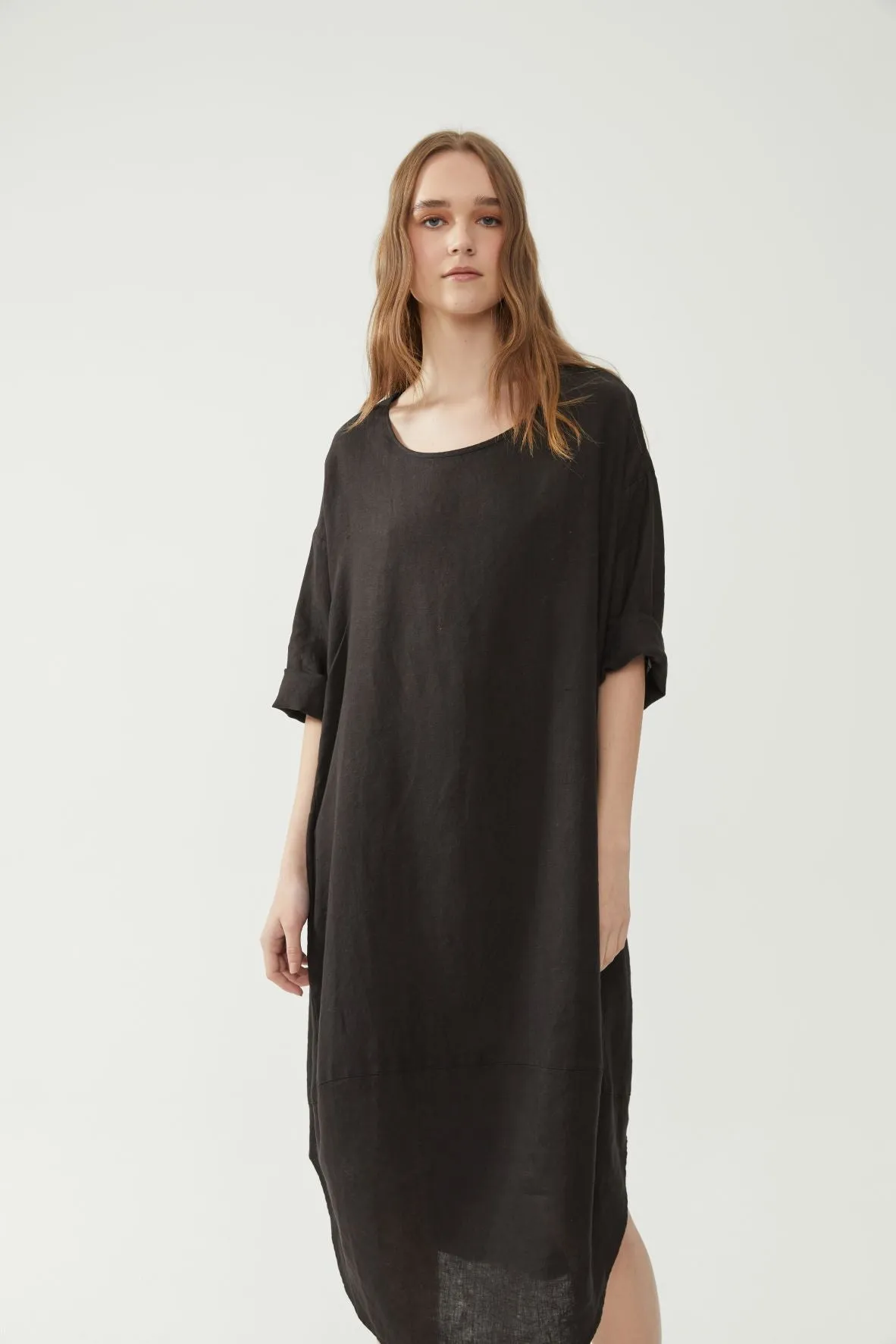Tulip Dress Black