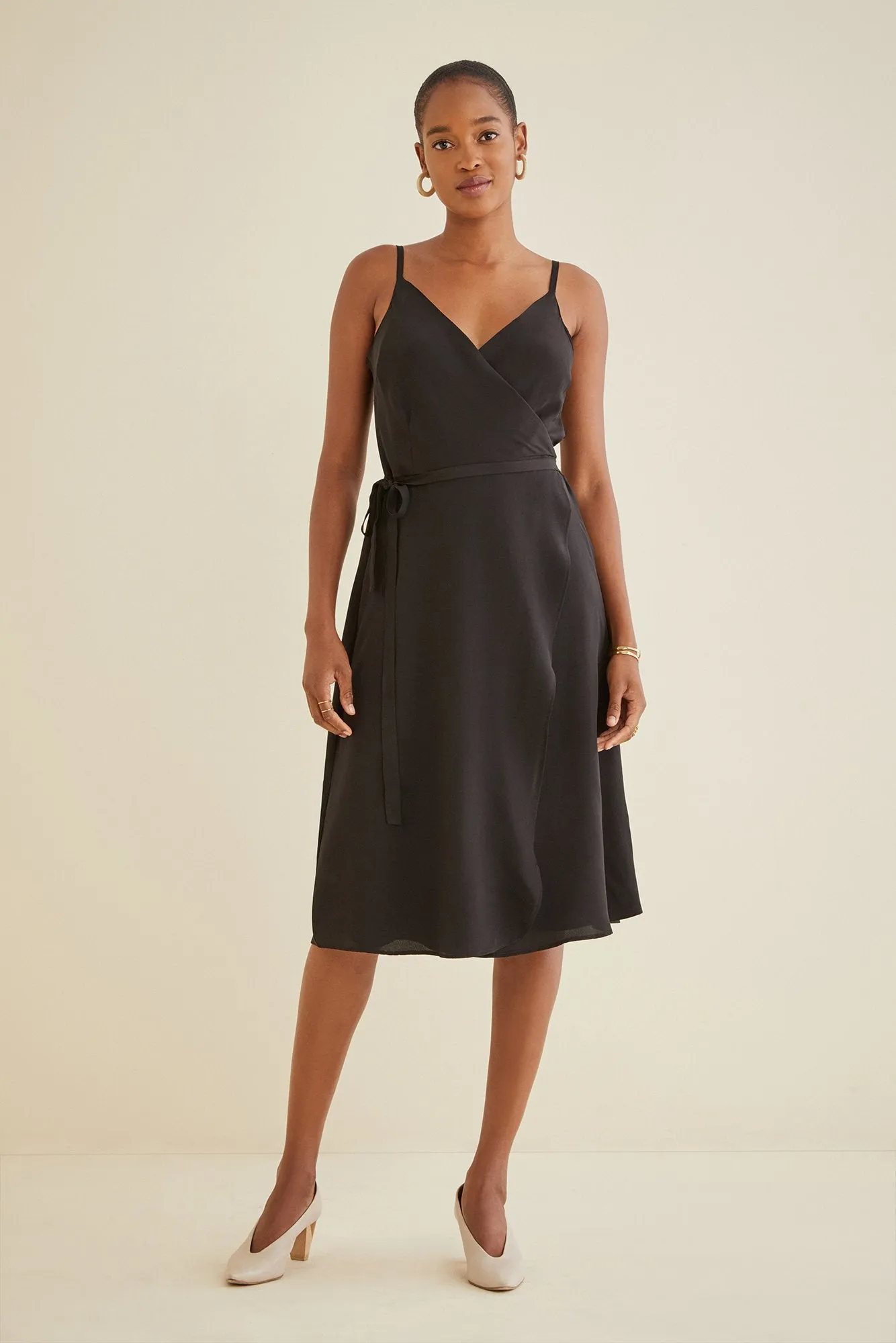 Varden Silk Wrap Dress